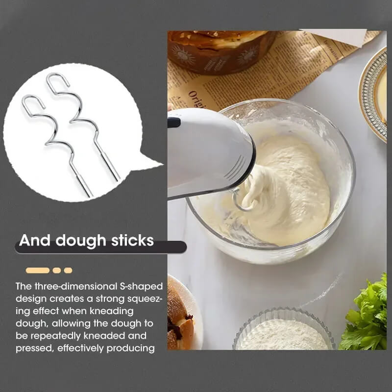 7-Speed Electric Egg Beater & Mixer