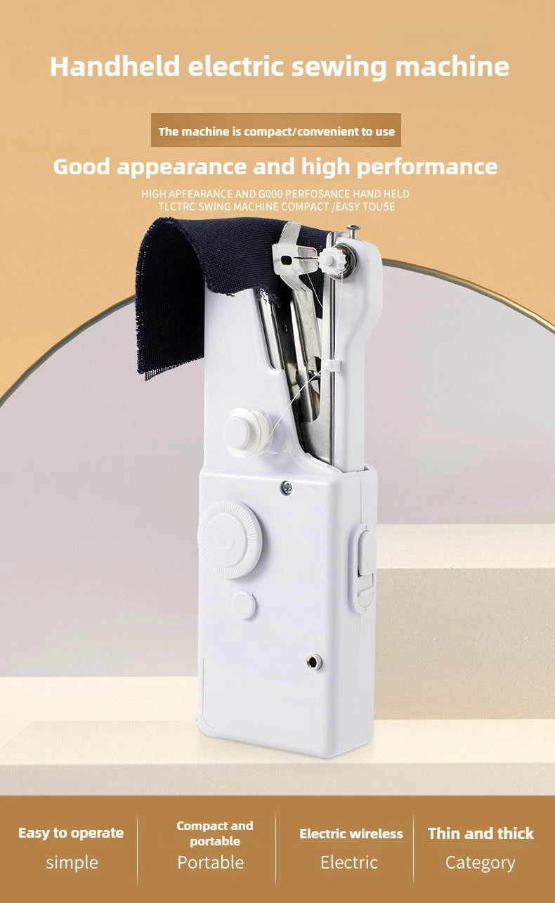 Sewing Machine Household Small Multi-Function Portable Mini DIY Manual Tailor Sewing Machine Manual Sewing Machine
