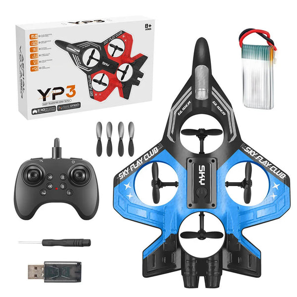 RC Foam Jet Plane with LED Lights