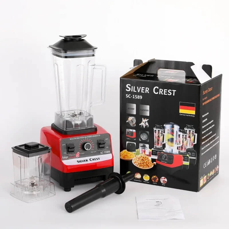 Silver Crest 2-in-1 Blender & Shaker Bottle