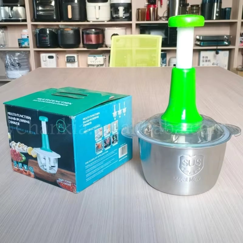 2L Manual Vegetable & Meat Chopper