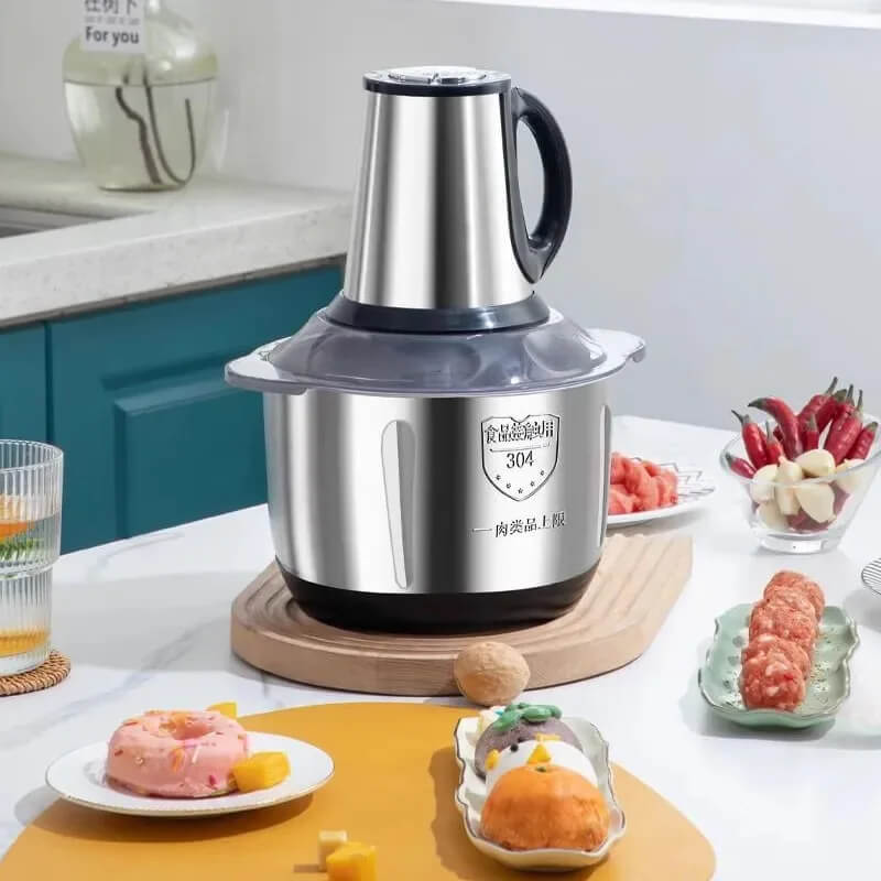 5L Electric Food Chopper – 3-Speed