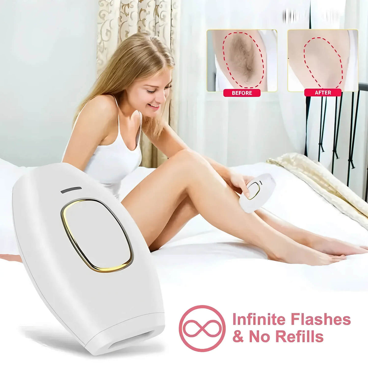 IPL Laser Hair Removal Device – Painless, Permanent Results