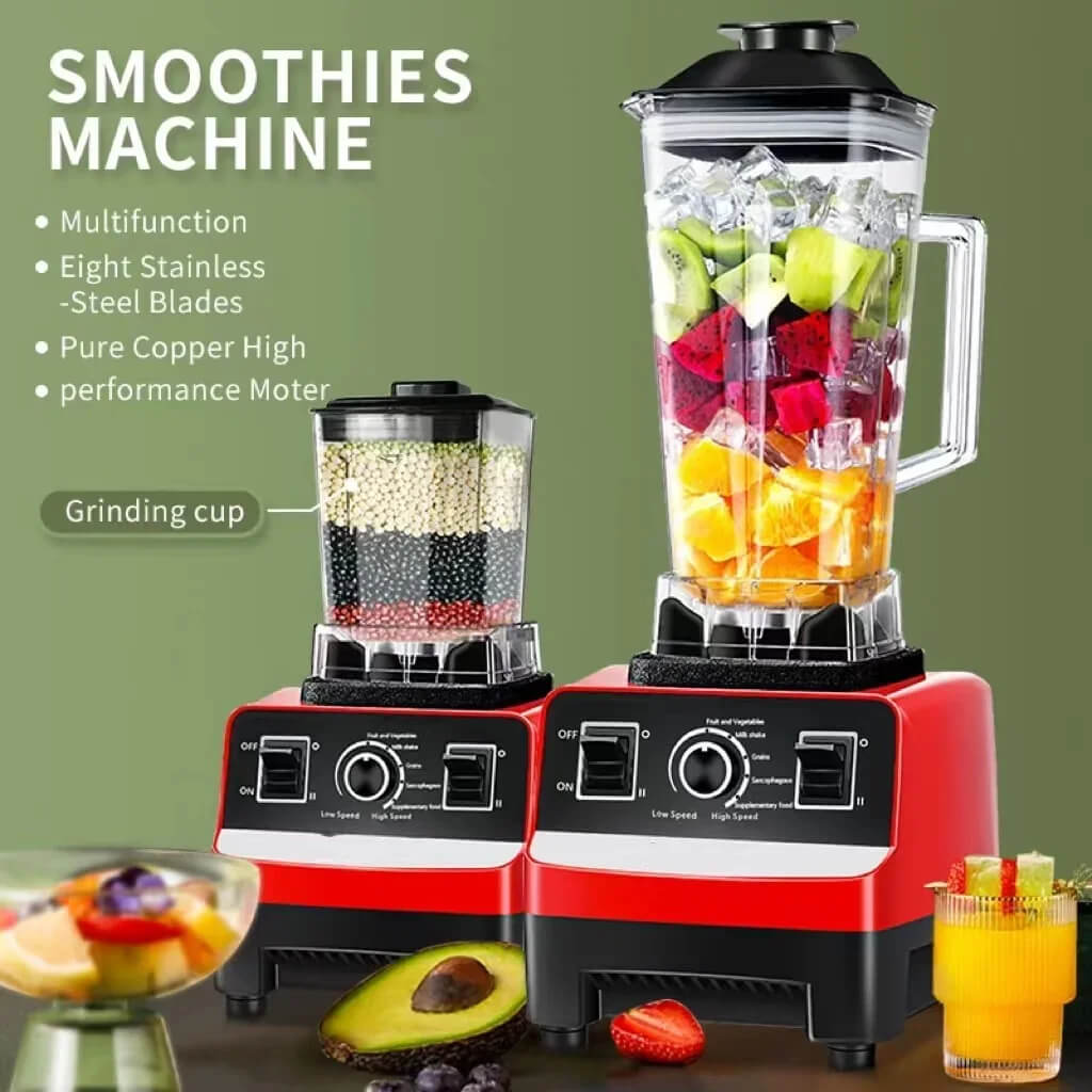 Silver Crest 2-in-1 Blender & Shaker Bottle