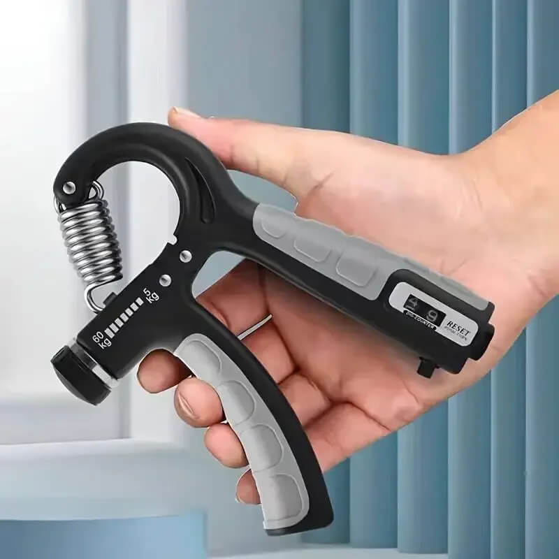 Hand Grip Trainer – Adjustable Resistance & Digital Counter(10-100kg)