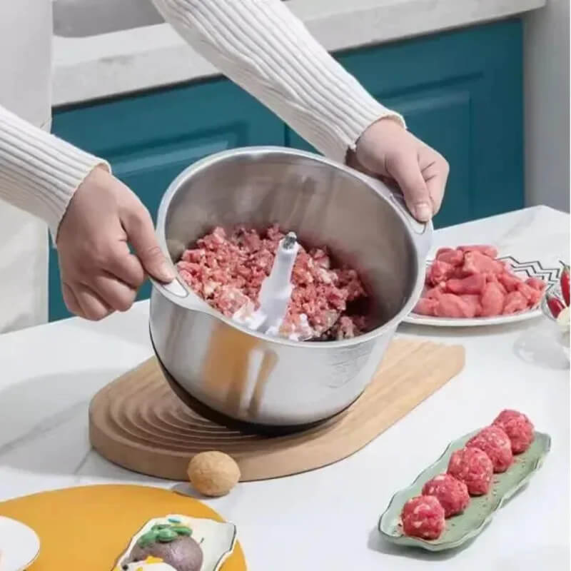 5L Electric Food Chopper – 3-Speed