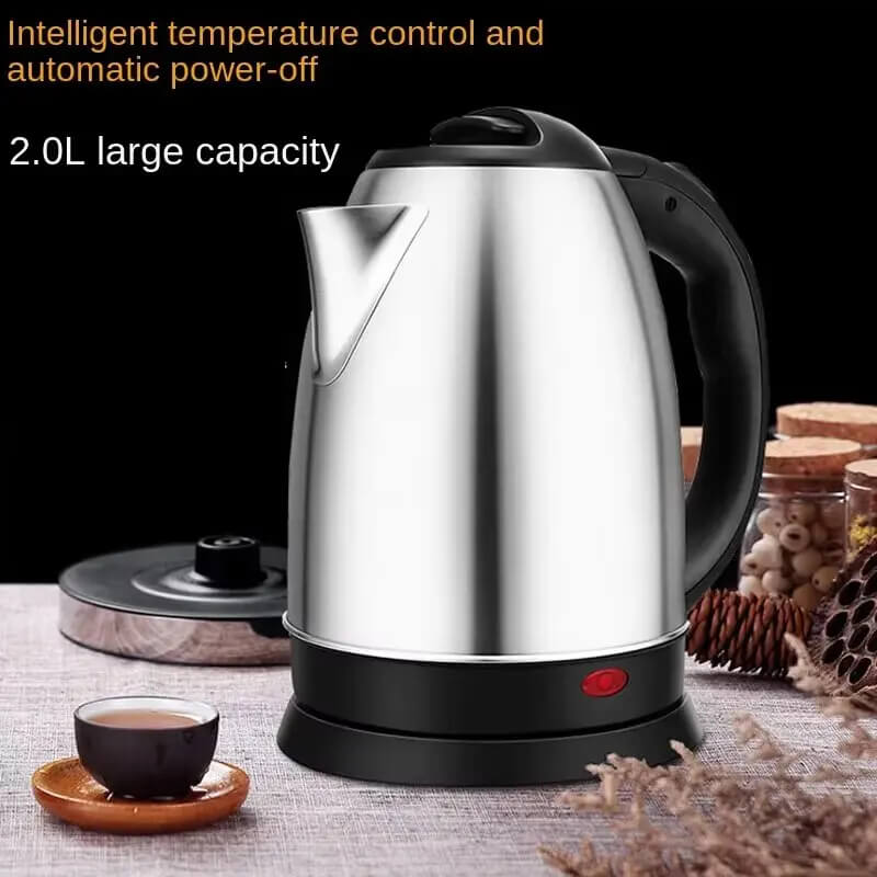 2L Automatic Electric Kettle – Stainless Steel