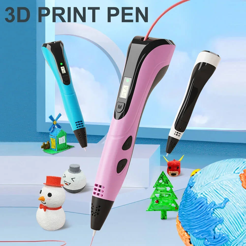 3D Printing Pen with LCD Display – Kids DIY