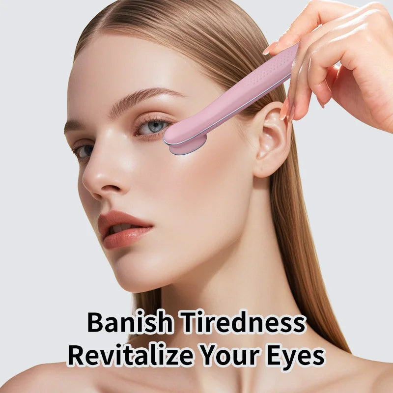 USB charging portable facial beauty device, facial neck and eye massager, perfect gift for women