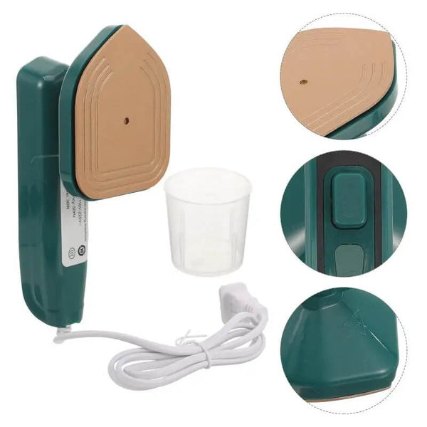 Mini Travel Iron – Fast Heating, Dry & Wet Dual Use