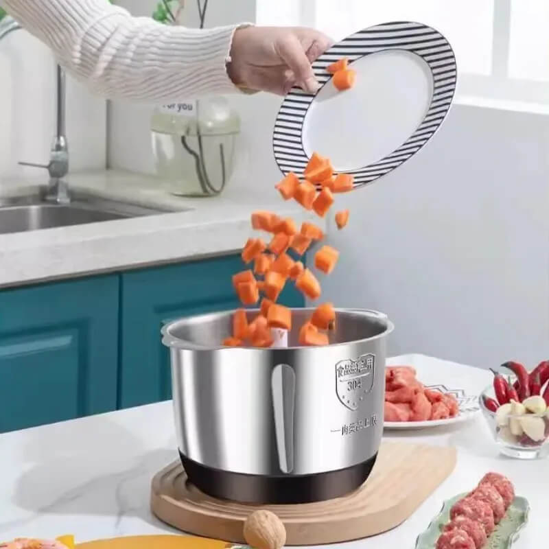 5L Electric Food Chopper – 3-Speed