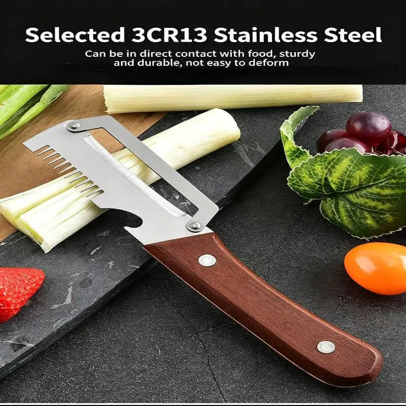 3-in-1 Multifunctional Peeler – Peeler, Knife & Bottle Opener