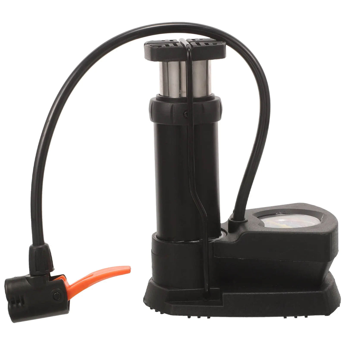 Foot Pedal Bike Pump with Pressure Gauge