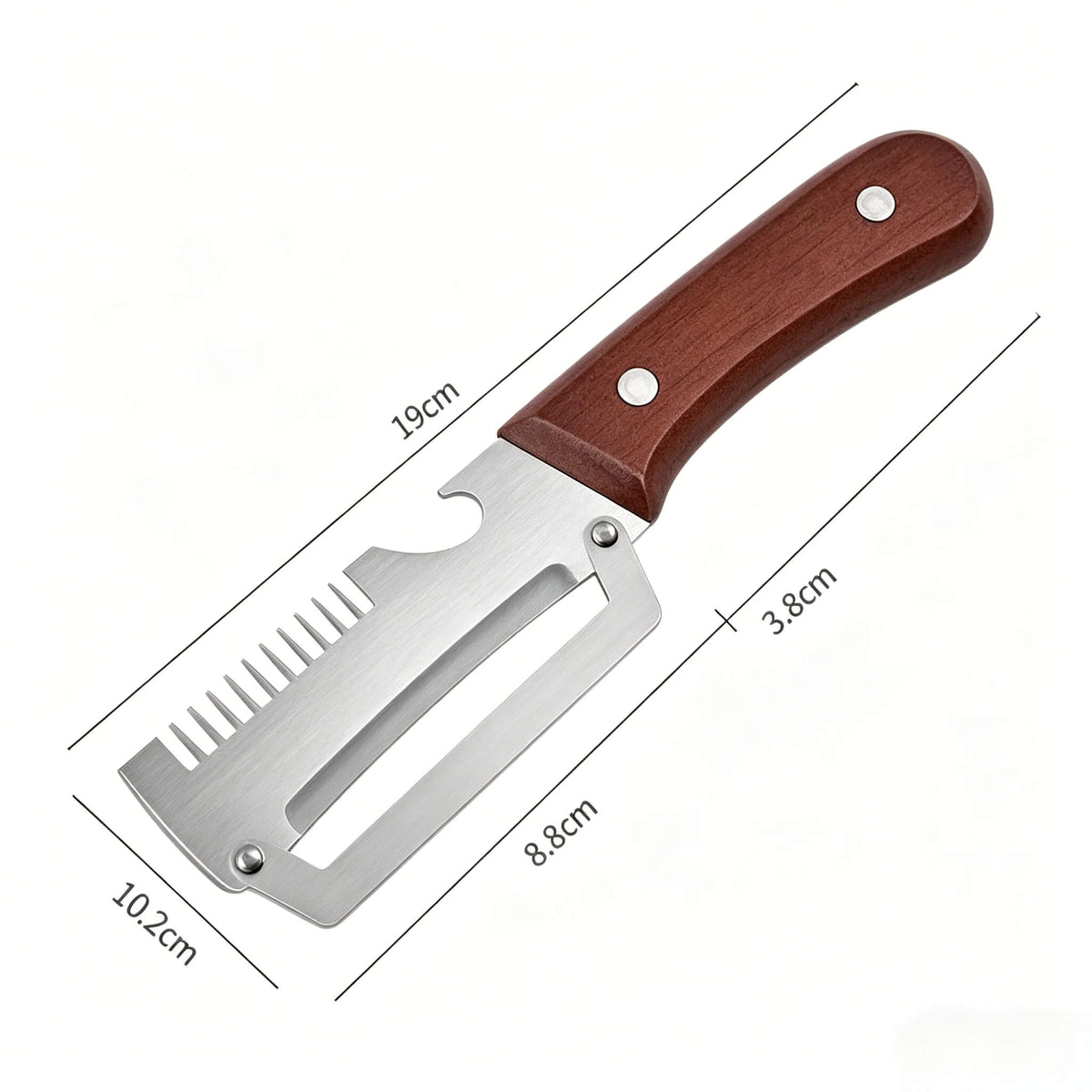 3-in-1 Multifunctional Peeler – Peeler, Knife & Bottle Opener